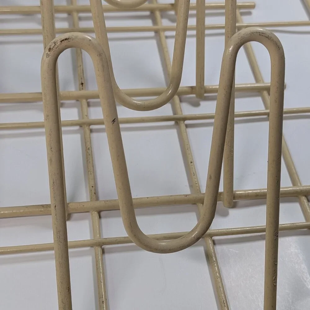 Retro Dishwasher Rack Organizer for HEAVY Scrapbook Storage or Pot Lid Holder